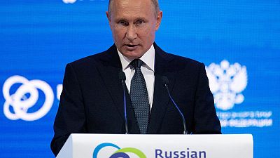 Russia's Putin urges end to Washington political infighting