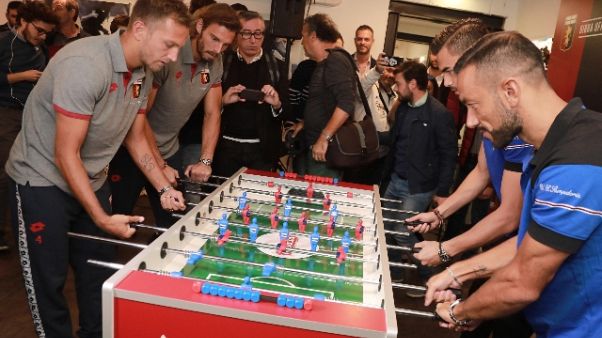 Birra Peroni nuovo partner Genoa e Samp Birra Peroni nuovo partner Genoa e Samp