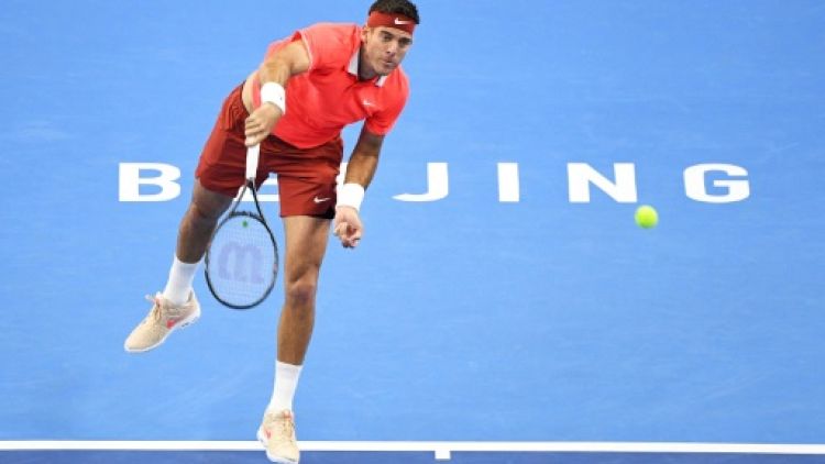 Tennis: coup double pour Del Potro, en quarts à Pékin et qualifié pour le Masters