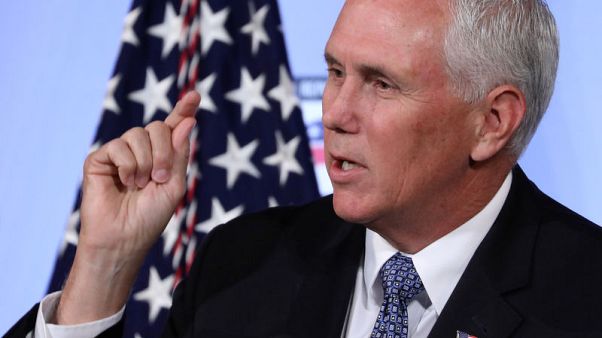 U.S. VP Pence to tell China - We will not be intimidated in South China Sea U.S. VP Pence to tell China - We will not be intimidated in South China Sea