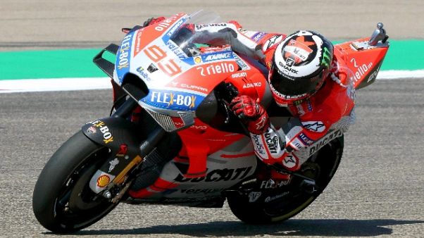 Moto:Lorenzo, deciderò domani se correre Moto:Lorenzo, deciderò domani se correre