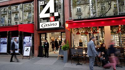 Casino gambles on Amazon-style checkout free Champs Elysees store