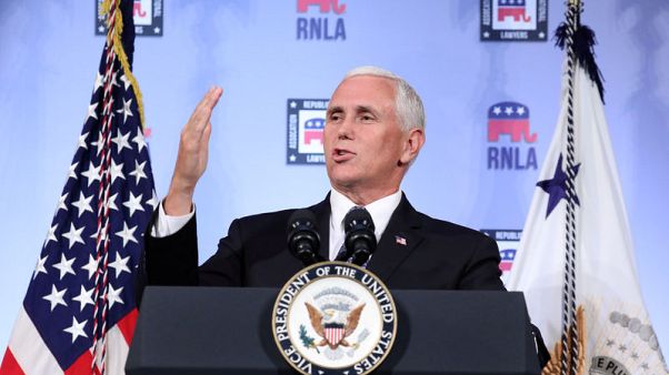 U.S. Vice President Pence says China interfering in U.S. politics U.S. Vice President Pence says China interfering in U.S. politics