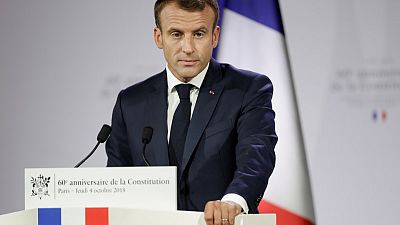 In political storm, Macron wraps himself in de Gaulle's constitution, style In political storm, Macron wraps himself in de Gaulle's constitution, style