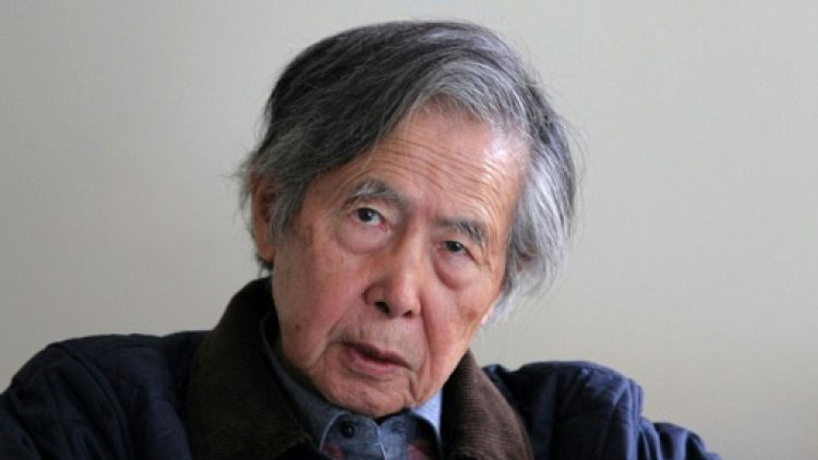 Pérou: me renvoyer en prison serait une "condamnation à mort", assure l'ex-président Fujimori 
