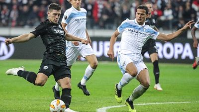 E.League:Eintracht Francoforte-Lazio 4-1