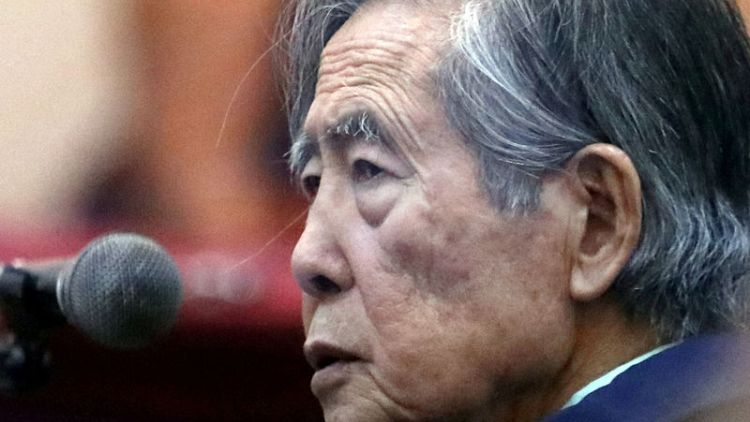Peruvian ex-leader Alberto Fujimori warns prison return will kill him