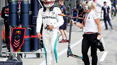 Hamilton fastest as Mercedes dominate Japanese GP practice