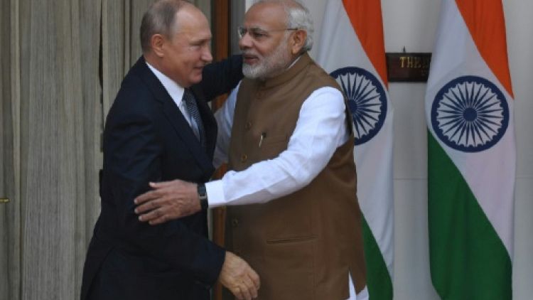 Inde: pourparlers Poutine-Modi dominés par les ventes d'armes