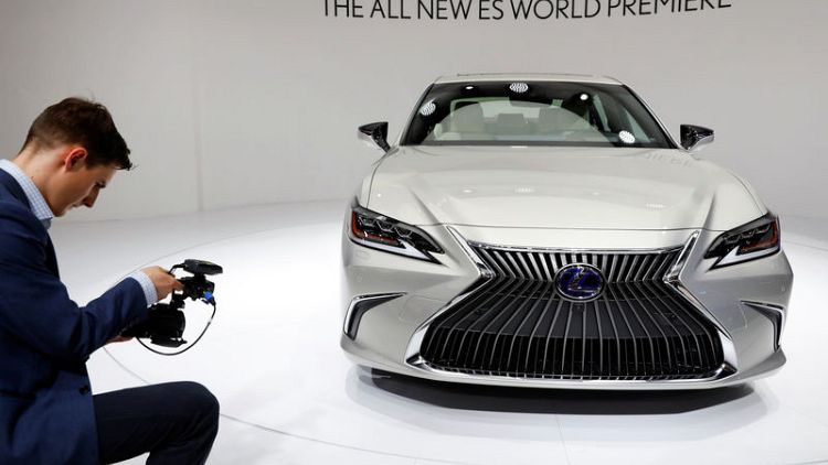 Toyota, sensing an opening, debates building Lexus cars in China