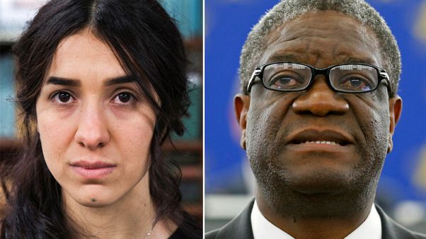 Congolese Mukwege, Iraq's Murad win 2018 Nobel Peace Prize Congolese Mukwege, Iraq's Murad win 2018 Nobel Peace Prize