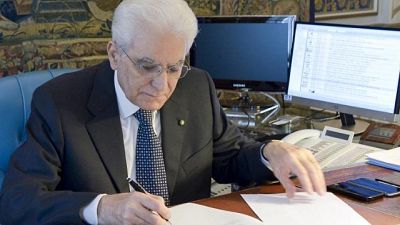 Mattarella commemora Elia Mattarella commemora Elia