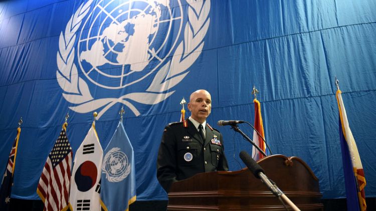 War-end declaration 'slippery slope' for U.S. Korea presence - U.N. Command general