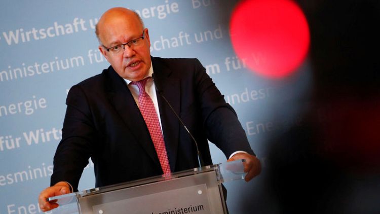 German economy minister says he is willing to discuss equal auto tariffs with U.S.