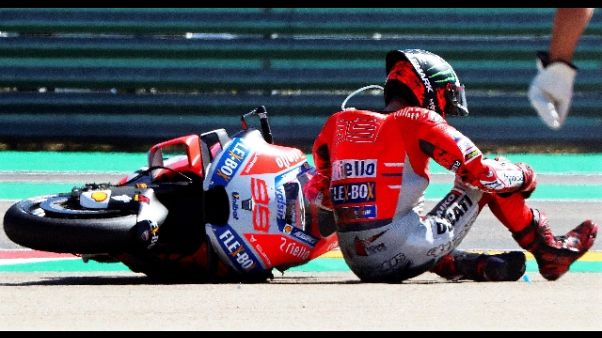 MotoGp: niente pole e Gp per Lorenzo MotoGp: niente pole e Gp per Lorenzo