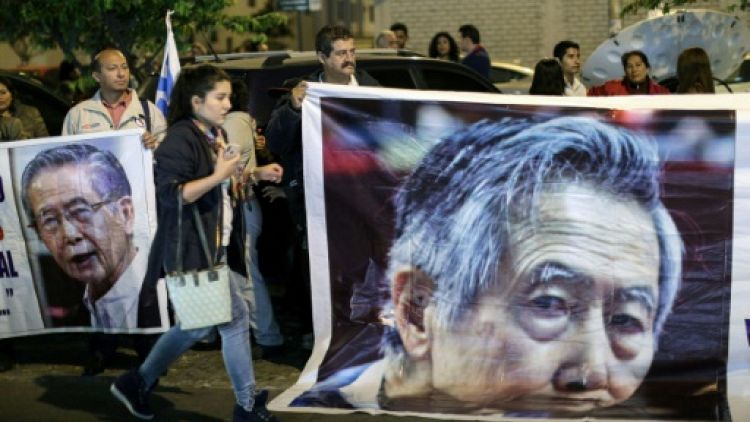 Pérou: la justice refuse la mise en liberté de Fujimori le temps de son appel