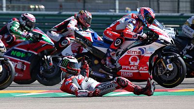 Motorcycling - Lorenzo pulls out of Thai GP after crash