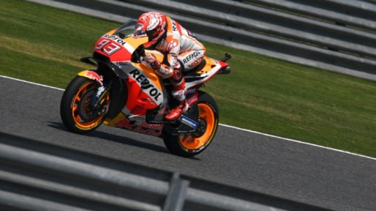 MotoGP: Marquez (Honda) en pole devant Rossi (Yamaha) au GP de Thaîlande