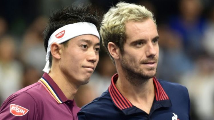 Tennis: Gasquet éliminé en demi-finales du tournoi de Tokyo par Nishikori