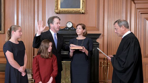 After fight that split U.S., Kavanaugh wins place on Supreme Court After fight that split U.S., Kavanaugh wins place on Supreme Court