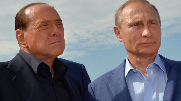 Berlusconi, in volo da mio amico Putin Berlusconi, in volo da mio amico Putin