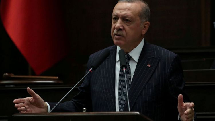 Turkey's Erdogan tells ministers to stop using U.S. firm McKinsey