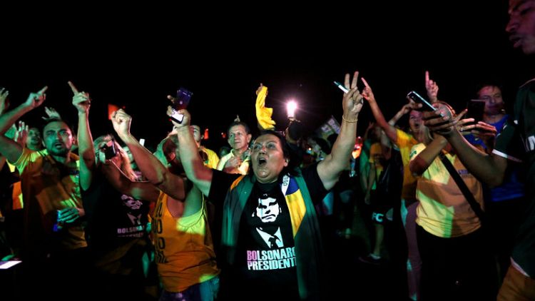 Far right, ex-military officer to face leftist in Brazil presidential runoff