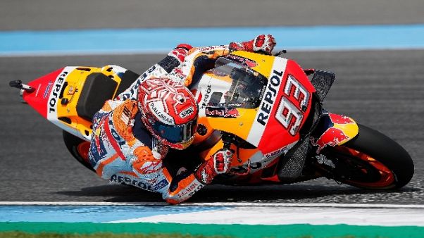 Moto: vince Marquez su Dovizioso Moto: vince Marquez su Dovizioso