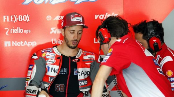 Dovizioso, peccato perdere ultima curva Dovizioso, peccato perdere ultima curva