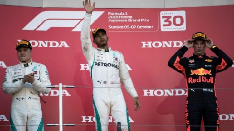 GP du Japon: Hamilton "espère" être sacré dès le prochain GP