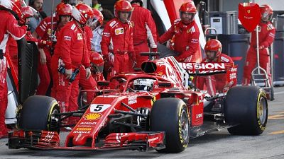 Vettel amaro "Gara è stata un disastro" Vettel amaro "Gara è stata un disastro"