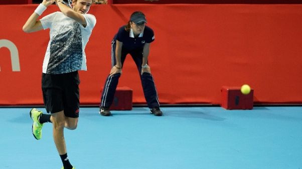Tennis: Medvedev batte Nishikori a Tokio Tennis: Medvedev batte Nishikori a Tokio