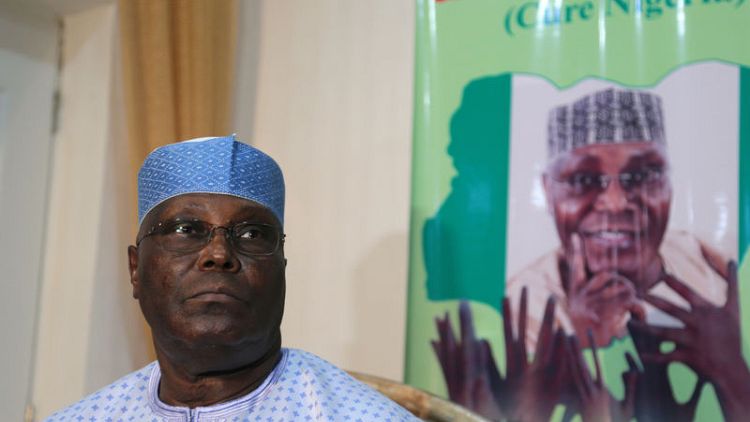 Ex-VP Abubakar named opposition challenger to Nigeria's president
