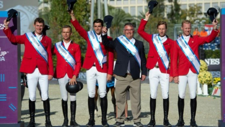 Coupe des nations d'équitation: la Belgique reine de beauté