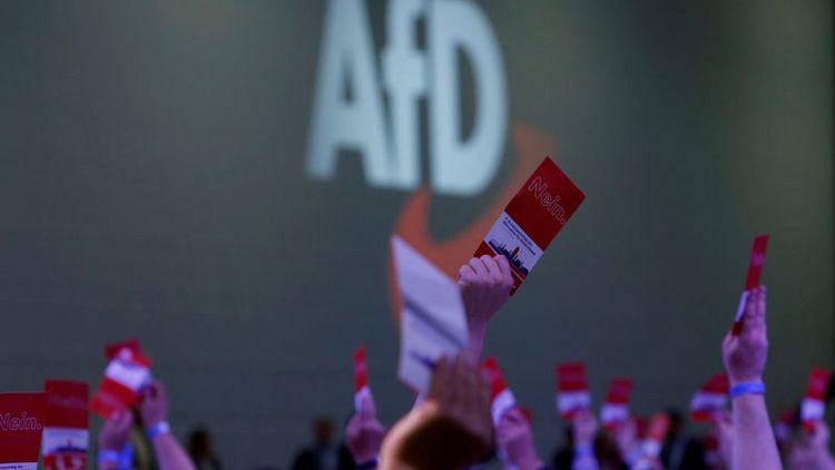 German far-right party draws backing from small group of Jews