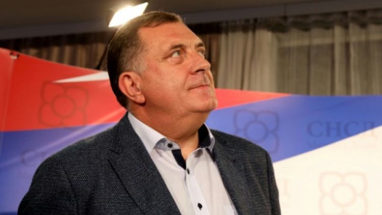 Présidence bosnienne: vers une victoire du nationaliste serbe Dodik