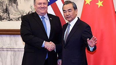 Pompeo visit to China kicks off with frosty exchange