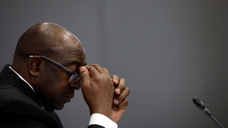 Paper says South Africa finance minister asks president to remove him