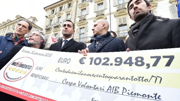 M5S, domani al via regionarie Piemonte M5S, domani al via regionarie Piemonte