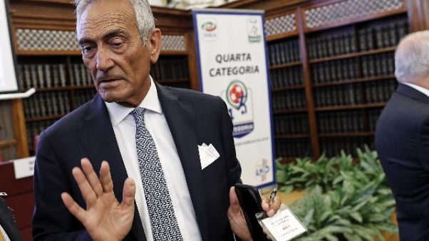 Figc, Gravina presenta programma Figc, Gravina presenta programma