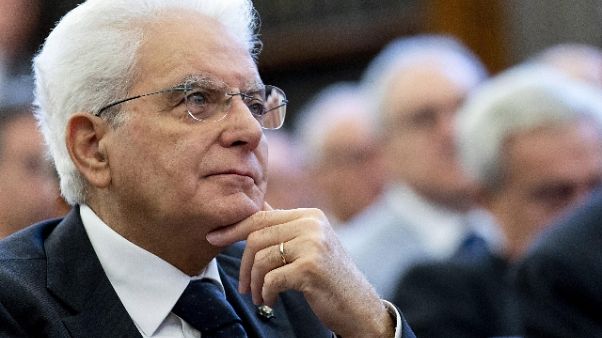 Mattarella, da Italia 26 mln emigranti Mattarella, da Italia 26 mln emigranti