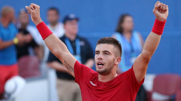 Coric ousts Wawrinka in Shanghai opener, Klahn stuns Kyrgios Coric ousts Wawrinka in Shanghai opener, Klahn stuns Kyrgios