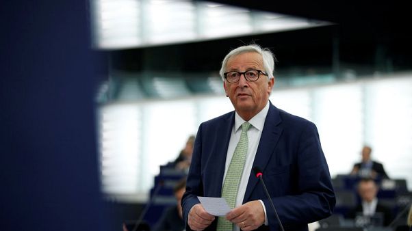 Doing a May? Dancing Juncker gets a laugh Doing a May? Dancing Juncker gets a laugh