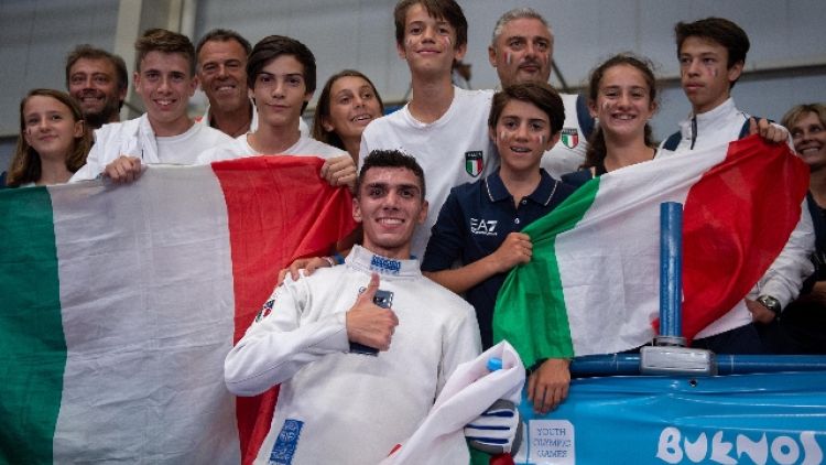 Olimpiadi giovanili: primo oro Italia
