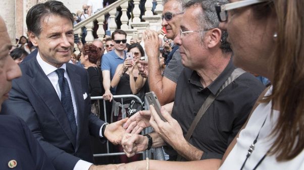 Conte, stime Fmi andranno riaggiornate Conte, stime Fmi andranno riaggiornate