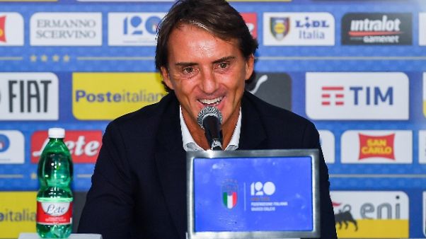 Mancini: "Spero in più leader tecnici" Mancini: "Spero in più leader tecnici"