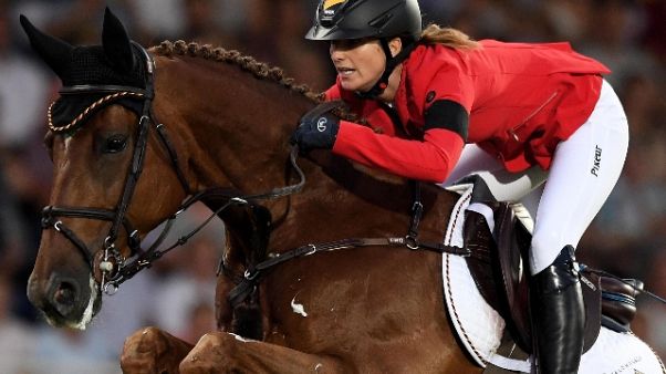 Equitazione: Jumping Verona,tante stelle Equitazione: Jumping Verona,tante stelle