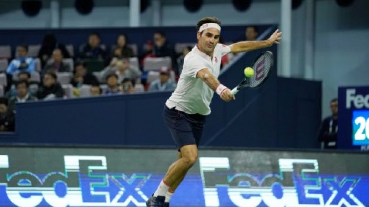 ATP: Federer en huitièmes dans la douleur à Shanghai
