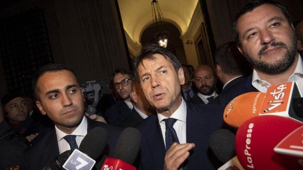 Conte: avanti con manovra o è recessione Conte: avanti con manovra o è recessione