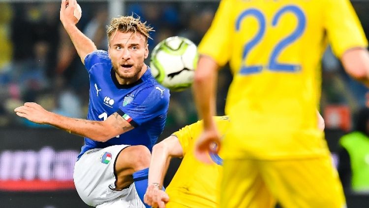 Italia-Ucraina 1-1 a Marassi